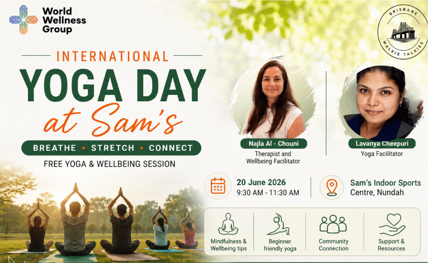 International Yoga Day at BNE Walkitalkies